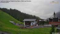 Archived image Webcam Lech (Chalet Anna Maria) 19:00