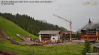 Archiv Foto Webcam Schlegelkopfareal, Lech 19:00