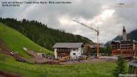 Archiv Foto Webcam Schlegelkopfareal, Lech 05:00