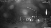 Archiv Foto Webcam Schlegelkopfareal, Lech 23:00