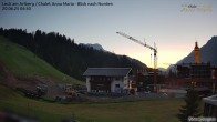 Archiv Foto Webcam Schlegelkopfareal, Lech 03:00