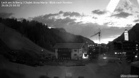 Archiv Foto Webcam Schlegelkopfareal, Lech 03:00