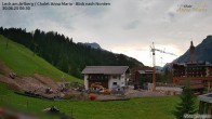 Archiv Foto Webcam Schlegelkopfareal, Lech 05:00