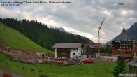 Archiv Foto Webcam Schlegelkopfareal, Lech 06:00