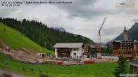 Archiv Foto Webcam Schlegelkopfareal, Lech 11:00