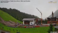 Archiv Foto Webcam Schlegelkopfareal, Lech 05:00