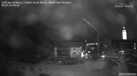 Archiv Foto Webcam Schlegelkopfareal, Lech 03:00