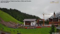 Archiv Foto Webcam Schlegelkopfareal, Lech 07:00