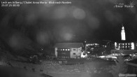 Archiv Foto Webcam Schlegelkopfareal, Lech 23:00
