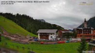 Archiv Foto Webcam Schlegelkopfareal, Lech 05:00