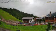 Archiv Foto Webcam Schlegelkopfareal, Lech 05:00