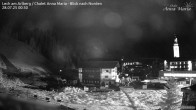 Archiv Foto Webcam Schlegelkopfareal, Lech 23:00