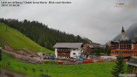 Archiv Foto Webcam Schlegelkopfareal, Lech 05:00