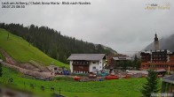 Archiv Foto Webcam Schlegelkopfareal, Lech 07:00