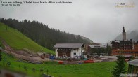 Archiv Foto Webcam Schlegelkopfareal, Lech 09:00