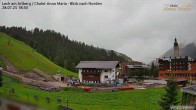 Archiv Foto Webcam Schlegelkopfareal, Lech 17:00