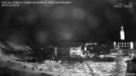 Archiv Foto Webcam Schlegelkopfareal, Lech 23:00