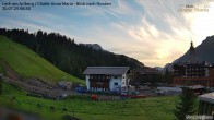Archiv Foto Webcam Schlegelkopfareal, Lech 05:00