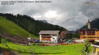 Archiv Foto Webcam Schlegelkopfareal, Lech 17:00