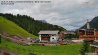 Archiv Foto Webcam Schlegelkopfareal, Lech 19:00