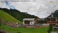 Archiv Foto Webcam Schlegelkopfareal, Lech 13:00