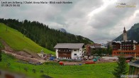 Archiv Foto Webcam Schlegelkopfareal, Lech 05:00