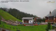 Archiv Foto Webcam Schlegelkopfareal, Lech 07:00