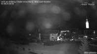 Archiv Foto Webcam Schlegelkopfareal, Lech 03:00