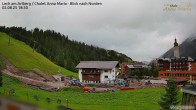 Archiv Foto Webcam Schlegelkopfareal, Lech 17:00