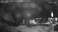Archiv Foto Webcam Schlegelkopfareal, Lech 23:00