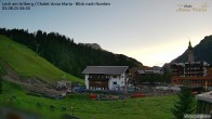 Archiv Foto Webcam Schlegelkopfareal, Lech 05:00