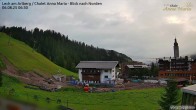 Archiv Foto Webcam Schlegelkopfareal, Lech 05:00