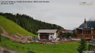 Archiv Foto Webcam Schlegelkopfareal, Lech 09:00
