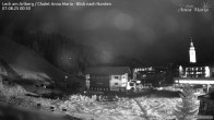 Archiv Foto Webcam Schlegelkopfareal, Lech 23:00