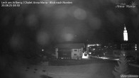 Archived image Webcam Lech (Chalet Anna Maria) 03:00