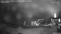 Archiv Foto Webcam Schlegelkopfareal, Lech 23:00