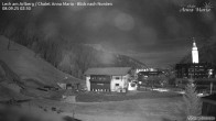 Archived image Webcam Lech (Chalet Anna Maria) 23:00