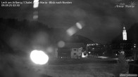 Archiv Foto Webcam Schlegelkopfareal, Lech 23:00