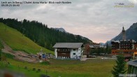 Archiv Foto Webcam Schlegelkopfareal, Lech 03:00