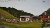 Archiv Foto Webcam Schlegelkopfareal, Lech 16:00