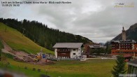 Archiv Foto Webcam Schlegelkopfareal, Lech 18:00