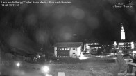 Archiv Foto Webcam Schlegelkopfareal, Lech 21:00