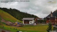 Archiv Foto Webcam Schlegelkopfareal, Lech 07:00