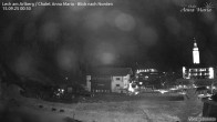 Archiv Foto Webcam Schlegelkopfareal, Lech 23:00