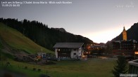 Archiv Foto Webcam Schlegelkopfareal, Lech 05:00