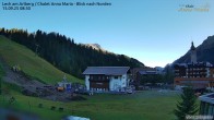 Archiv Foto Webcam Schlegelkopfareal, Lech 07:00