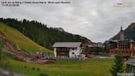 Archiv Foto Webcam Schlegelkopfareal, Lech 08:00