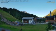 Archiv Foto Webcam Schlegelkopfareal, Lech 17:00