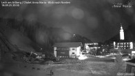 Archiv Foto Webcam Schlegelkopfareal, Lech 19:00