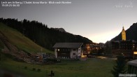 Archiv Foto Webcam Schlegelkopfareal, Lech 05:00